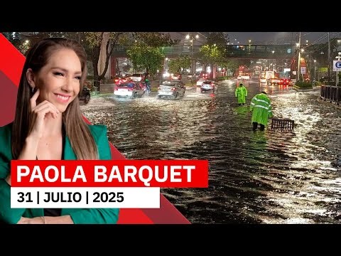 Mexico City is once again under water due to heavy rains | Paola Barquet, July 31, 2025