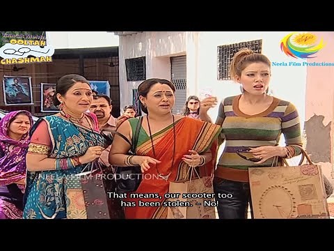 Ep 1633 - Bhide Ka Scooter Chori | Taarak Mehta Ka Ooltah Chashmah | Full Episode | तारक मेहता