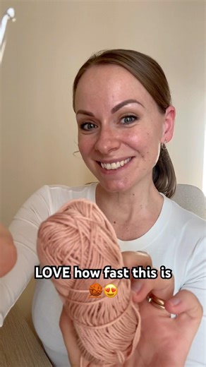 LOVE how fast this is! You really need one of these😍🧶 #crochet #crochettutorial #crochetshorts