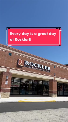 Every day is a great day at Rockler Woodworking! @Rocklerwoodworking #rockler #wood #woodworking #woodshop #woodworker #woodwork #carpentry #carpenter #shopping #bowlturning