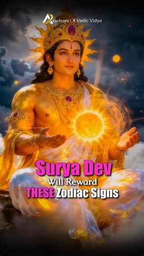 🌞 After 13th January, Surya Dev’s blessings activate! When the Sun enters Makar Rashi, karma speaks louder than effort ✨ Hard work done in silence finally starts giving results. Status, recognition, money, and clarity begin to align for certain zodiac signs ♑🔥 Is your sign on Surya Dev’s reward list? 👇 Comment your zodiac sign and find out if the universe is about to repay you. Learn Astrology today at - 91 7439041439 . . . #academyofvedicvidya #SuryaDev #MakarSankrantiEnergy #SunTransit #Kar