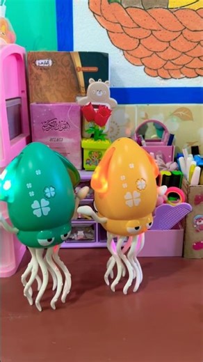Anomali Robot Cumi dan Robot Ubur Joget Kicau Mania #toys #anomali #mainananak