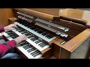 Angels From The Realms of Glory - 1965 Allen Organ