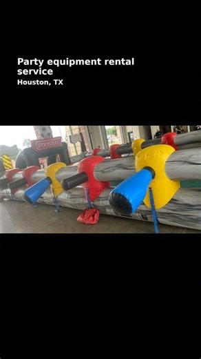 Party equipment rental service in Houston, TX | Clean Fun Party Rentals