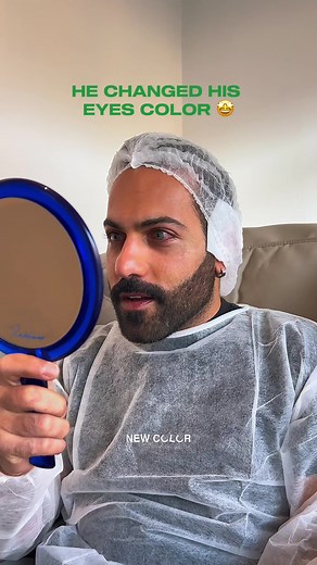 Tropical Green Eye Color Change with FLAAK Pro Technique