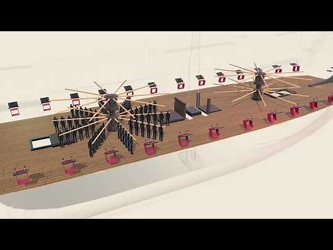 How an 18th Century Sailing Warship Works (HMS Victory)
