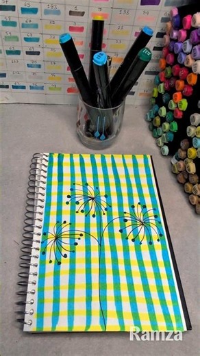 Satisfying Pattern Art with Alcohol Markers