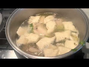 Selfie Girl makes Bisquick Chicken & Dumplings! Yum and Easy!