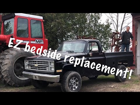 Square body Chevy Easy bedside replacement!