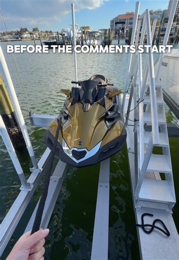 She’ll be back soon 👋 #kawasaki #seadoo #yamaha #boatlife #jetski | jetski