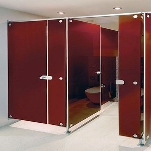 [Hot Item] Laminate Toilet Partition System HPL Public Shower Partition Toilet Cubicles