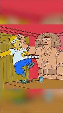 The Magical Golem’s Wonderful Adventure #thesimpsons