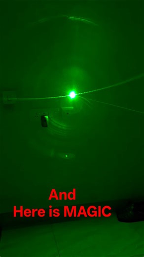Diffraction Using a Single Human Hair #physics #science #shorts