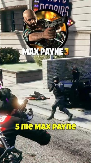 Max Payne Moves Are Back in GTA 5 😎🔥