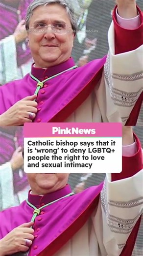 An Italian bishop has come out strongly in support of the LGBTQ+ community in a new interview,