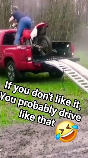 how not load dirtbike in truck fail enduro dirt bike insane