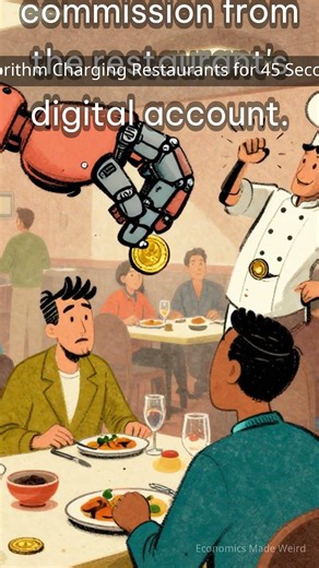 The Algorithm Charging Restaurants for 45 Second Calls #Shorts