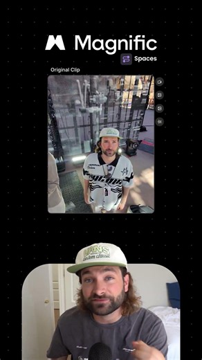 How to transition any video with AI using Magnific