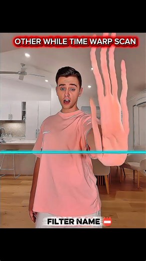 Other time warp scan filter 😯🥶 #tutorial #timewarpscan #trending #filter