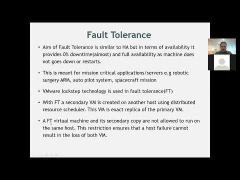 CBDT Lect10 Fault Tolerance in Virtualization and Cloud Computing
