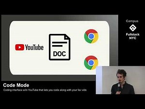 Code Mode (coding interface within YouTube)