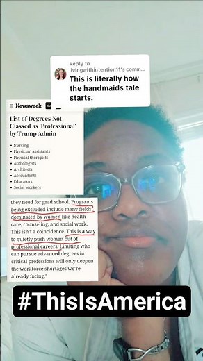 Getting Closer to Handmaid's Tale | #handmaidstale #thisisamerica #howbadisit #QueenNuancia