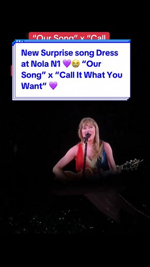 Our Song x Call It What You Want - NOLA Night 1 Surprise Performance