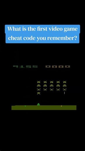 What Was The First Cheat/Code You Remember In A Video Game?