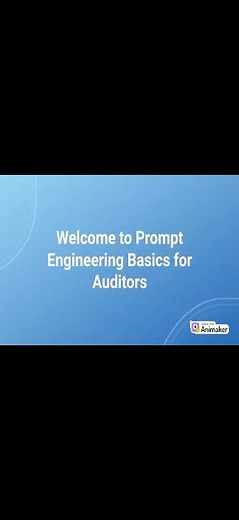 Prompt Engineering Basics for Auditors
