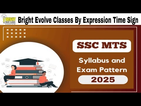 SSC MTS Syllabus And Exam Pattern 2025