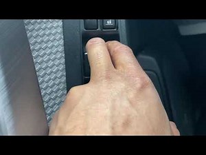 Subaru Forester – Window controls