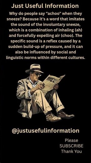 Why Do People Say "Achoo" When They Sneeze?