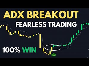 This ADX tradingview Breakout Indicator predicts 100% accurate reversals Zero Loss Again