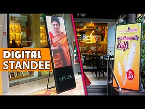 LED Digital Standee for Retail Stores & Showroom | Video Wall Standee India