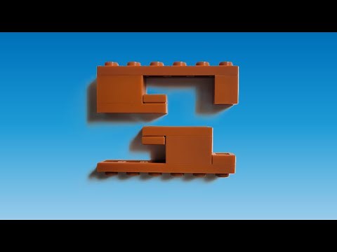 LEGO Stud Reversal Using Only Plates and Tiles.