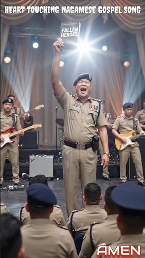Nagaland Police Singing Heart-Touching Nagamese Gospel Song 🙏 | Powerful Worship|