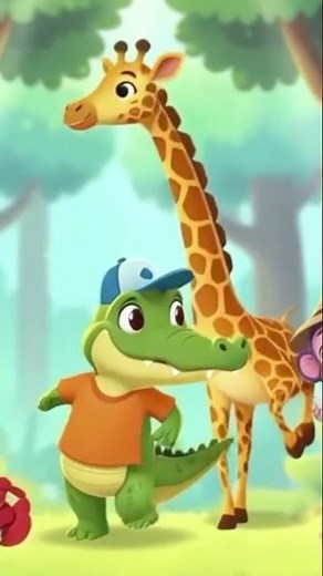 🐊 ¡Baila con el Cocodrilo Dante! 🎶 Canciones Infantiles Divertidas #Shorts