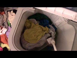 Portable Panda Washer and Spin Dryer Review part 1