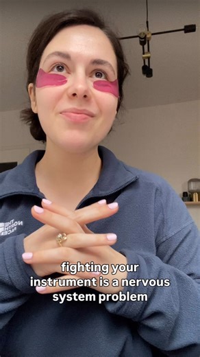 Agostina Migoni I Opera Singer on Instagram: "Fighting your instrument is a nervous system problem. This is a truth I had to learn the hard way - no one told me. I used to think it was a technical problem or that my voice just couldn’t do it. But when I started coming into the practice room with a regulated nervous system instead of stuck in fight or flight, I noticed how much faster I could catch on and how much quicker I could accomplish the things I was working on. —— Opera singer Performance