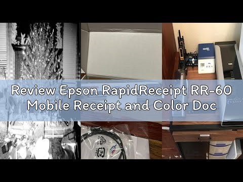 Review Epson RapidReceipt RR-60 Mobile Receipt and Color Document Scanner with Complimentary Data Ma