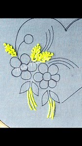 🌺🪡🌿Beautiful flower design hand embroidery designs ❣️🌿🌺#fblifestyle | Mala’s Needlework