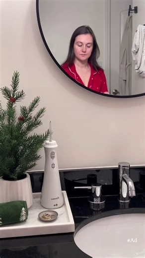 Reset in 5 minutes with a WATERPIK water flosser for a stress-free holiday season ❤️✨ Learn more about WATERPIK: https://ow.ly/KjCj50XL46T #Waterpik #WaterFlosser #OralCare #HealthySmile #DentalHygiene #StressFreeHolidays #SelfCare #HolidayPrep #SmileBright #Flossing | Waterpik Oral Health