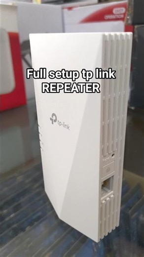 Tp Link RE 700 Repeater 🥰setup👉 configure #shorts #viralshort