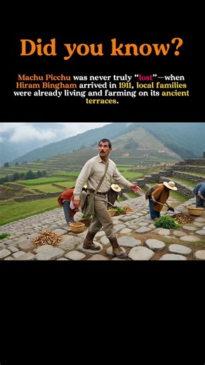 Machu Picchu Was Never Truly “Lost” — Locals Lived There All Along