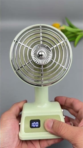 Size ≠ Power 💥 #KryptonByte #RetroFan #MiniFan