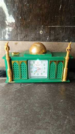 ( Old ) Azan clock ⏰ MOQUE SHAPE ALARM CLOCK#azan#clock