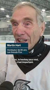 Playing hockey at 80!