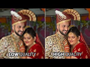 How to Convert Low to High Resolution Photo in Photoshop | Low to High Quality Photo in Photoshop