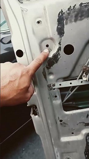 how to replace the driver side window on a chevy s 10. part #1