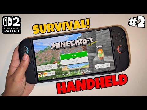 Minecraft Nintendo Switch Gameplay - No commentary - Switch 2 #2